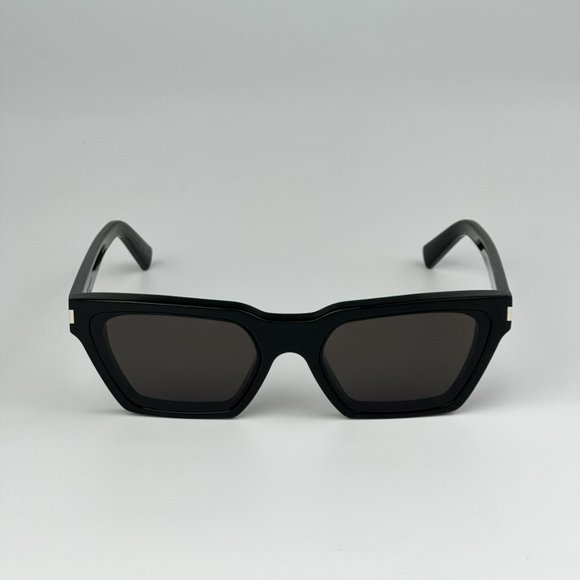 Saint Laurent SL633 CALISTA 001 BRAND NEW Sunglasses Black Cat Eye Unisex - Picture 9 of 14